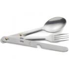 Highlander Cutlery Clip Set 3 Pc Knife Fork & Spoon