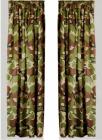 Highlander Army Camouflage Curtains Green Brown Military DPM