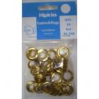 Hipkiss Brass Eyelet Refill Pack RE24R 3/8 