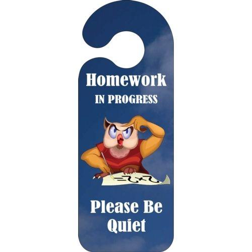 please be quiet i my homework