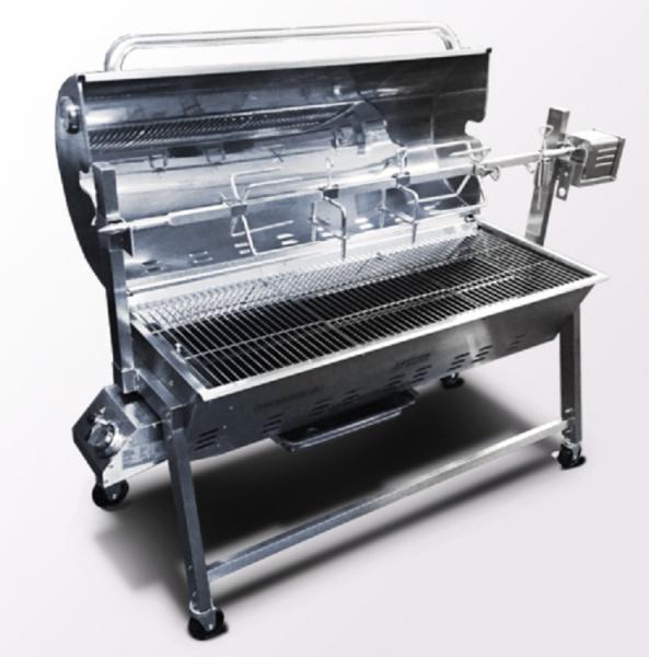 Gas & Charcoal Combination Oven with Rotisserie for BBQ Tasty Trotter 