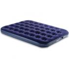 Gelert Full Double Flock Airbed with built in inflator