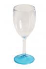 Quest Elegance Acrylic Glass Range Wine Glass Blue