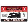 W4 Tracking Fitted Sticker Motorhome