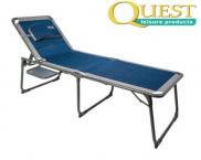 Quest Elite Ragley Pro Range Padded Lounger With Side Table F1304