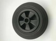 Caravan Spare Jockey Plastic Wheel with Solid Rubber Tyre 190mm BJ700