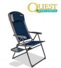 Quest Eilte Ragley Pro Blue Recline Chair Side Table Caravan Motorhome F1301
