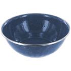 Highlander Deluxe Enamel Bowl With Stainless Steel Rim 15cm Blue