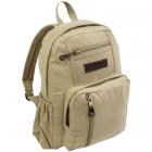 Highlander Beige Salem Canvas Backpack 18L Luggage Bag Retro 