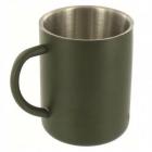 Highlander 300ml Mug Matt Olive Finish Stainless Steel Hardwearing Insulated Mug