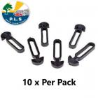 10 x Awning Anchor Bands Awning Tent Rubber Toggle Bands 6017675