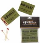 Kombat UK Non-Toxic Waterproof Survival Camping Safety Matches Pack of 4 Boxes