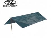 Highlander Basha Olive Green Waterproof Military Tarp Rain Sun Shelter Camping
