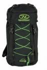 Highlander Rambler 20L Daysack Backpack Black/Lime Green