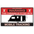 W4 Tracking Fitted Sticker Caravan