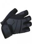 Kombat UK Alpha Fingerless Tactical Gloves - Black Military Army Black