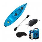 Riber Sit On Top Kayak Blue Ideal for Beginners and Juniors COMFORT PACK 