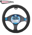 Streetwize Ultimate Steering Wheel Glove Black Sports Grip SWWG4