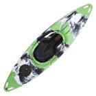 Riber One Person Sit In Kayak White Water Tourer Green White & Black