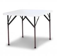 Leisurewize Blow Moulded Table 3ft square Unfolded 88cm (L) X 88cm (W) X 73.5 H