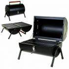 Outdoor Portable BBQ Barbeque Barrel Grill Foldable Charcoal Camping BBBQ172