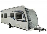 Quest Waterproof Breathable Front Caravan Towing Cover Pro INC LED Lights SP2112