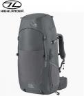 Highlander Ben Nevis Rucksack Backpack 65L Grey Hiking Camping RUC276-GR