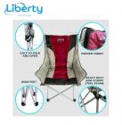 Liberty Leisure Magenta Comfort Chair Outdoors Caravan Motorhome XYC-027-6