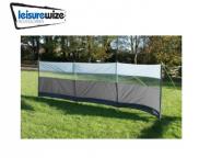 Leisurewize Polyester WindBreak Wind Screen Charcoal Caravan Camping
