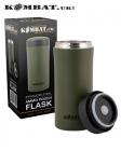 Kombat Ammo Pouch 330ml Flask Insulated Military Army Thermal Flask Bottle Olive Green