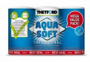 Thetford Aqua Soft Chemical Toilet Paper Tissue 6 Roll Mega Pack Cassette Potti