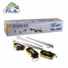 Awning Storm Tie Down Kit 3 x 3m Straps Heavy Duty Hooks And Ratchets