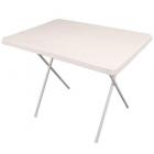 SunnCamp Picnic Large Folding Table White size: 80 x 60cm