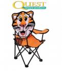 Quest Childrens Tiger Fun Design Folding Camping Chair Festivals Caravan 5203-T