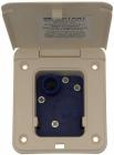 Whale ES1001 Water Inlet Socket With Integrated Pressure Switch IVORY