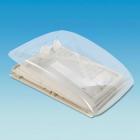 MPK Rooflight 400 x 400 Beige Clear Dome C/W Flynet lock And Blind 900152