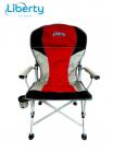 Liberty Leisure Folding Chair Outdoor Furniture Seat Red Caravan Motorhome