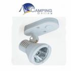 12v White Mini Spot Light 10 watt halogen bulb. PO713