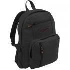 Highlander Salem Canvas Black Backpack 18L Luggage Bag Retro 