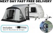 Starcamp Quick And Easy 385 AIR Inflatable Caravan Porch Awning 