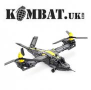 Kombat UK Tiltrotor Aircraft R/C Brick Model Kit - CADA C61076W - 1436 Bricks