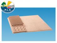 PLS Drying Rack Microfibre Mat Compact Foldable Drying Rack Beige