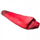 Highlander Trekker 250 Sleeping Bag Superlite Mummy 3 Season Red Travel Bag