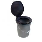 Leisurewize Need-A-Loo Portable Camping Toilet Bucket With Seat & Lid 