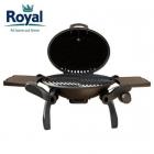 Royal Table Top BBQ with Cast Iron Plate Portable Outdoor Barbecue Caravan W910