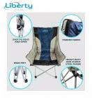 Liberty Leisure Comfort Chair Blue Outdoors Caravan Motorhome XYC-027-1