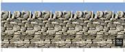 OLPro Stone Wall Windbreak | 4 Pole