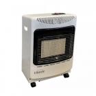 Lifestyle Small 4.2Kw Portable Fire Calor Gas Cabinet Heater Cream + Regulator