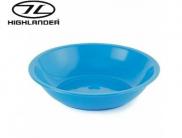 Highlander Camping Poly Plastic Soup Cereal Bowl 20cm Aqua Blue Festival CP068 