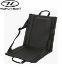 Highlander Lightweight & Portable Folding Outdoor Seat - SM026 Black